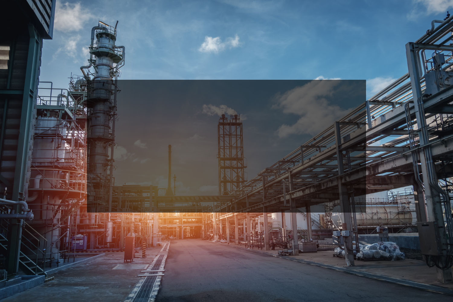 Instalação industrial atendida pela Jota Soldas