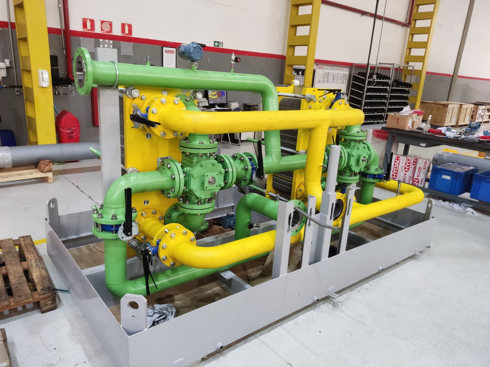 Componente industrial fabricado